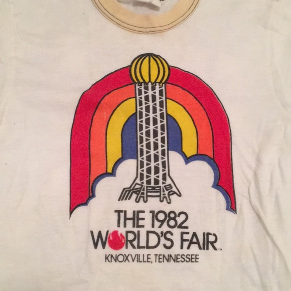 Vintage World’s Fair Ringer Tee - Picture 2 of 2